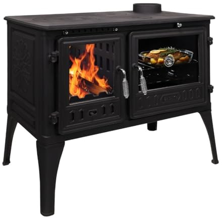 365® Küchenherd Cook Lite schwarz 8,5 kW Gusseisen A+