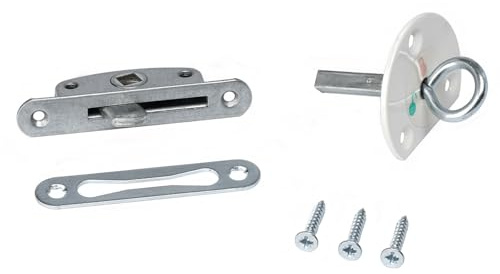 DOLLE Original Ersatzteil Verschluss Schnäpper für Bodentreppe F 30 | Passgenauer Schnäpper-Verschluss aus robustem Kunststoff, speziell für die Dachbodentreppe DOLLE F 30 konzipiert
