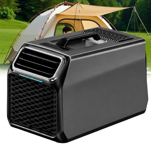 Climatizzatore Mobile per Tenda e Campeggio, 5000 BTU Mini Condizionatore Portatile 3 Modi con Deumidificatore Silenzioso, per Camper, Van, Camion, Stanza Universitaria