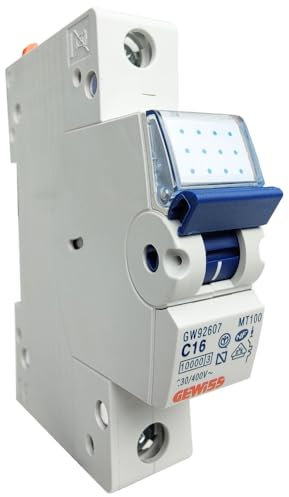 Gewiss Automat, C16A 1P, Interruttore magnetotermico