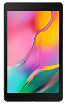 Samsung Galaxy Tab A (2019) Tablet mit 20,3 cm (8 Zoll), WiFi, 32 GB, 2 GB RAM, Quad-Core 2,0 GHz, Kamera mit 8 MP (AF) + 2 MP Schwarz