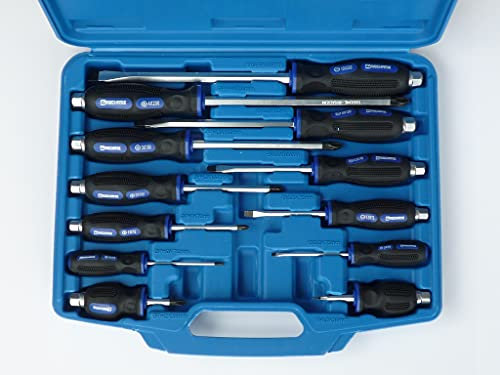 Tooltime 177895 - Set di cacciaviti a croce, 12 pezzi