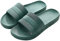 Ciabatte da Mare Uomo & Donna & Coppia, Fascetta Larga, Pantofola Sandalo Tipo Ciabatta Perfetto per L'Estate, Verde Militare, 44/45 EU