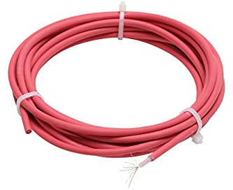 Mssoomm Cable de alta tensión tensión nominal 40 kV OD 4,2 mm 22 AWG longitud 1 metro para conexión de alimentación láser y manguera láser de máquina láser de CO2
