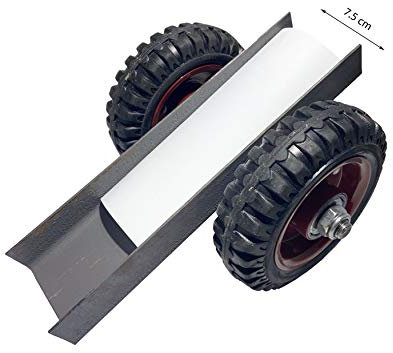 SDTOOLS Heavy Duty Panel Dolly 300kg Capacity - Sheet Material Glass Plywood Door Window Frame Plasterboard - Mover Trolley With Solid Tyre Wheels
