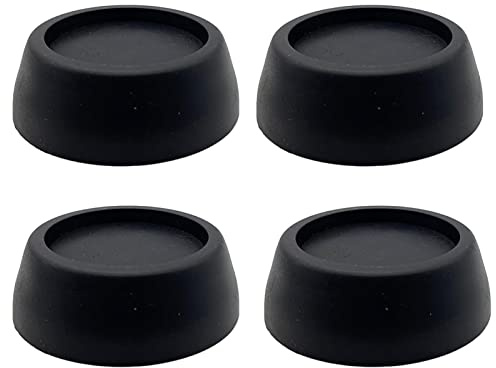 Luckxing 4 Stück Schwingungsdämpfer Für Waschmaschinen Und Trockner - Anti Vibrationsdämpfer Vibration Damper Pads Gummi Vibration Dämpfer Pads Für Waschmaschinen & Trockner
