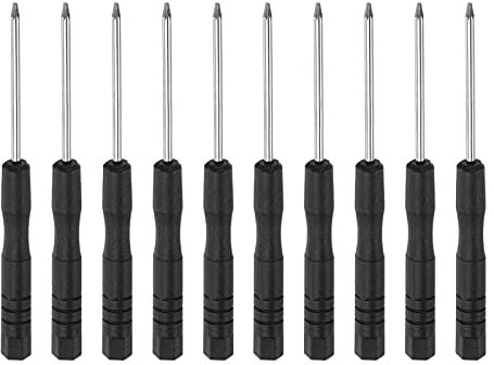 sourcing map 10Stk. Mini Torx Schraubendreher, T2-Sternkopf für Uhren Brillen Elektronik Reparatur