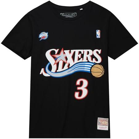 Mitchell & Ness NBA HWC Name & Number Tee