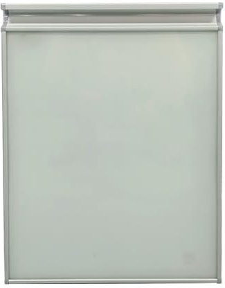 Kitchen Aluminium Cabinet Cupboard Door 25 30 33 35 38 40 43 46 50 cm Wide, Single BBQ Access Island Doors with Tempered Glass for Indoor Outdoor Sinks Car Kitchens Bathroom Laundry Room(38x50cm/15x20