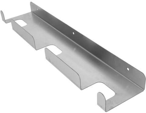 OFFSCH Stainless Steel Wall-Mounted Pizza Peel Rack Punch Kitchen Organizer for Pizza Tools Space-Saving Storage for Home and Commercial Use