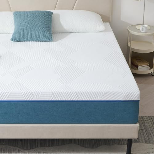 Hiimgo Matratze 180x200x20 cm, Kaltschaummatratze 180x200, Rollmatratze | 180x200cm Matratze mit waschbarem Bezug, abnehmbar und pflegeleicht, Kaltschaummatratze H3/H4 für Erwachsene
