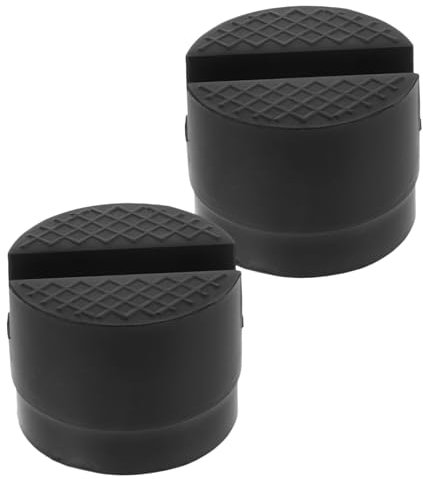 VINTORKY 2stücke Gummiauflage Für Wagenheber Universelle Jack Pads Aus Hochwertigem Gummi Rutschfest Und Stabil Für Sicheren Einsatz Beim Heben Von Fahrzeugen