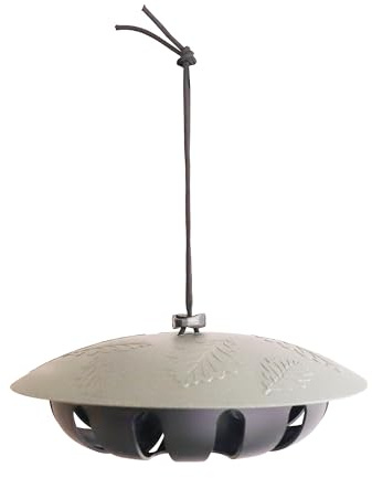 Rosewood Recycled Wild Bird Fat Ball Feeder – Hanging or Pole Mounted Feeder for Small Garden Birds – Eco-Friendly, Easy to Clean & Fill – Durable Plastic Bird Feeder for Year-Round Use (1pc)