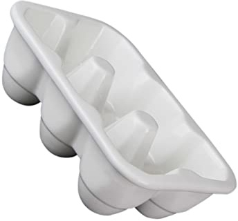SOPOTUTU Contenitore per Uova in Scomparti Portauova Frigorifero Antiurto per Uova Standard Vassoio Espositore Sode e Decorate Organizer per e