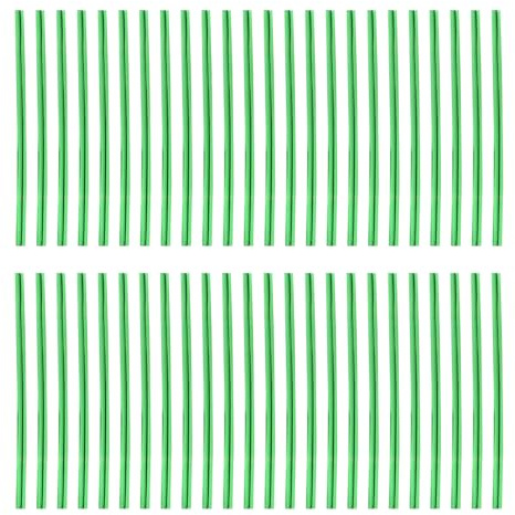 Générique Attaches Torsadées Métalliques Colorées 10 CM Lot de 1600 Pièces Vertes Fil Métallique pour Fermeture Paquet Alimentaires Film de Cuisson et Pâtisserie Usage Polyvalent pour
