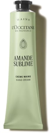 L'OCCITANE - Handkräm Amendel (Amande Sublime) – 75 ml – lätt textur och delikat doft – tillverkad i Frankrike