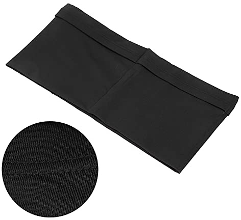AMONIDA Stretch Löpbälte med Stor Kapacitet för Aktiva Resenärer med Andningsbart Fibermaterial (L)