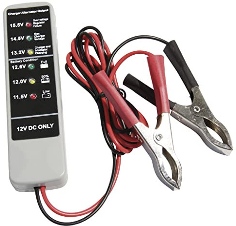 GYS - Testeur de Batterie BT001 Rouge/Gris/Noir