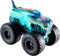 Hot Wheels HDX64 - Monster Race Ace-Truck mit Licht- und Geräuscheffekten, Motor- und Crash-Geräuschen, Kabinenbeleuchtung, spielt das Helden-Titellied, Spielzeug Autos für Kinder ab 3 Jahren