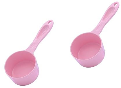 Mipcase Verre Doseur 2 Pièces Tasses À Mesurer En Acier Inoxydable Tasse À Mesurer En Acier Inoxydable Cuillère En Tasse À Mesurer En À Nourriture Pour Chat
