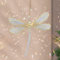 Suncatcher Fensterdeko Kristalle SonnenfäNger Fenster Prisma Kristall Deko Regenbogen Glas Kristalle Zum AufhäNgen SonnenfäNger Garten(Libelle)