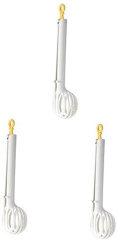 TOPBATHY 3pièces Pince Multifonctionnelle Pour Cuisine Tongs à Salade Et Batteur à Pour Mélanger Et Préparer Plats à