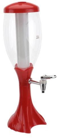 GRIRIW 1pièce Distributeur De Boissons Forme De Tour Distributeur De Bière Cocktails Pour Pour Maison Camping Événements Plein Air