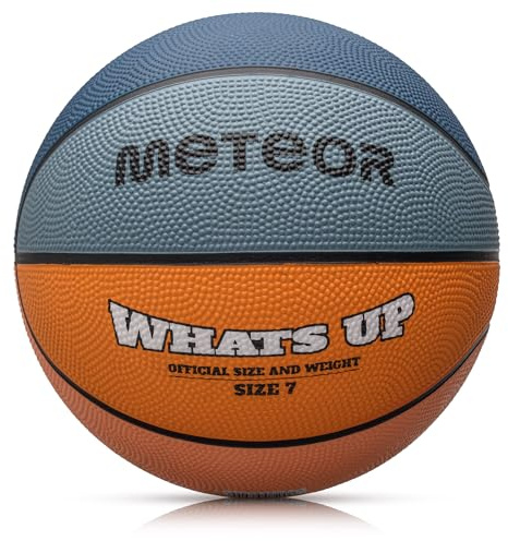 Basketboll för vuxna ungdomar Basketboll Storlek 1 3 4 5 6 7 Perfekt Anpassad Till Händer Idealisk Basket för Träning Basket Med en Halkfri Yta METEOR