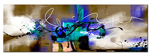 murando - Akustikbild 150x50 cm Bilder mit Akustikschaumstoff Hochleistungsschallabsorber Schallschutz Leinwandbild XXL 1 tlg Wandbild a-A-0323-b-d