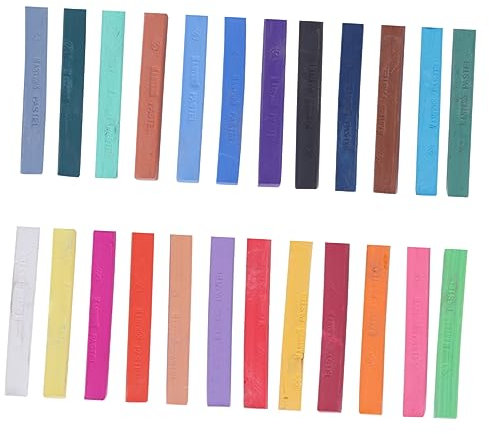 TEHAUX 24stücke Pastellkreiden Chunky Crayons Für Anfänger Und Profis Zum Skizzieren Graffiti Und Basteln Farben Für Kreative Projekte