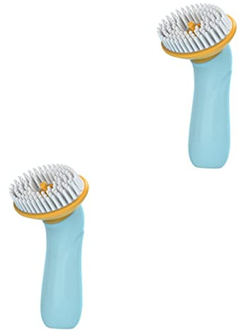 BUGUUYO 2stücke Pet Bath Brush Für Hunde Und Katzen Ergonomische Waschbürste Zur Fellpflege Hochwertige Massagebürste Für Sanfte Reinigung Und Entspannung Für Haustierpflege Und