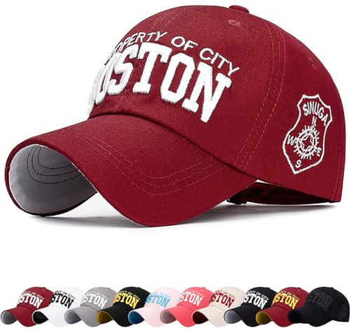 Cozyan Cappello da Baseball Traspirante Cappellino Estivo Uomo Donna Cappellini con Visiera Regalo Casuale Regolabile All'aperto Berretto Unisex Cotone Cappelli Cappuccio Casuali