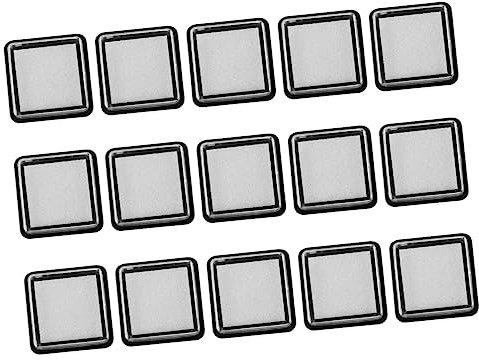 SEWACC 15stücke Teiliges Quadratisch Dickes Material Langlebig Fingerabdruck Geeignet Für Scrapbooking Kartenherstellung Holz Papier Stoff