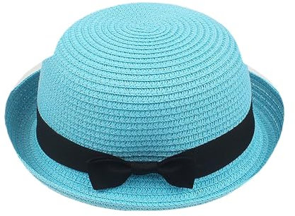 NaLatia Damen Strohhut, Melonenhut Strohhut Damen Sommer Strohhut Damen Damen Strohhut Strohhut Damen Sommer Hut Sonnenhut Gartenhut 2025 Neu