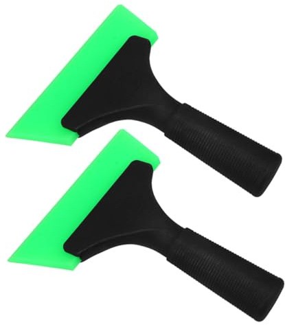 ERINGOGO 2 Pezzi Raschietti per Pellicole Auto Spatola Resistente per Montaggio e Pulizia Pellicola Oscurante Design Ergonomico per Facile Segni Utensili per Adesivi Auto