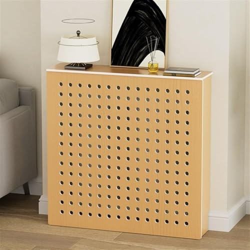 Cache-radiateur en bois MDF – Meuble chauffant décoratif pour salon et salle de bain – Étagère élégante pour radiateur 60 x 15 x 60 cm – Améliore la décoration de la maison et l'efficacité thermique
