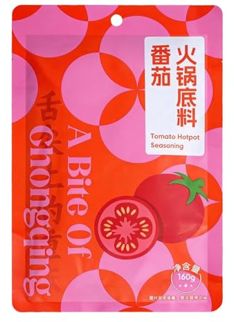 Tomatische Brühe Basis für Feuertopf, Reichhaltig & Würzig, Mit Tomatenkonzentrat, Vielseitige Grundlage für Fondue, Nudeln und Soßen, 160g
