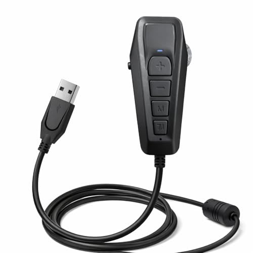 Adaptateur audio USB de type C Carte son externe avec contrôle du volume Microphone Adaptateur casque Plug and Play Aucun pilote nécessaire Adaptateur USB vers jack audio 3,5 mm pour PS4/PC/Mac/casque