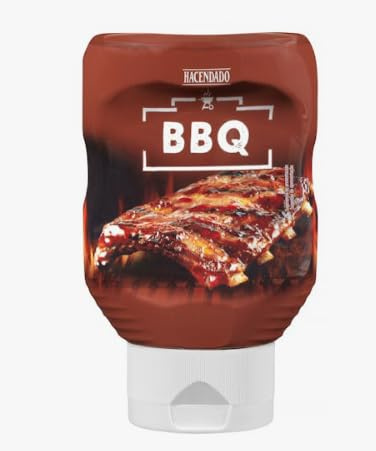 Salsa barbecue, 350 g, senza glutine. Confezione da 3.