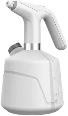 Regadera eléctrica agrícola de 2 l, pulverizador automático de Agua for el hogar, pulverizador desinfectante, Herramientas de riego for jardín.(New 2L White)