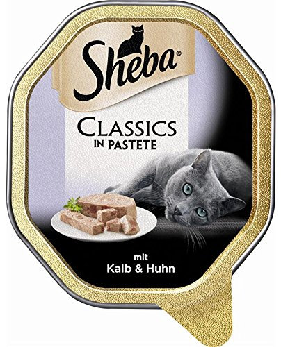 Sheba Classics mit Kalb & Huhn 22 x 85g Nassfutter Katzen