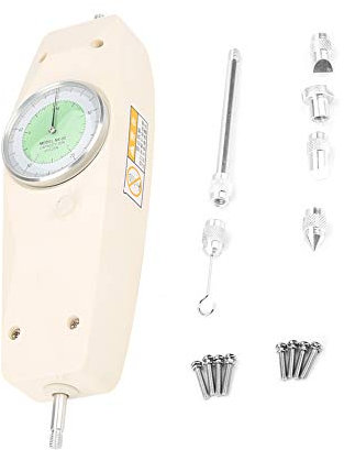 Force Meter, 50N Mechanical Push-Pull Gauge or Analog Dynamometer Force Measuring Instrument Tester Push Pull Force Gauge Meter Used for Force Measurement