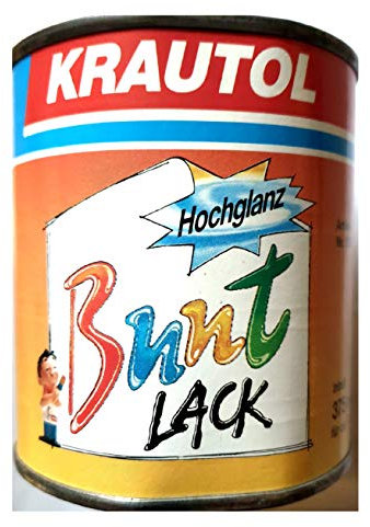 Buntlack hochglanz - 375 ml - reicht für ca. 4 m² - RAL 1015 hellelfenbein