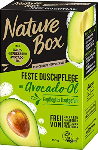 Nature Box Fest-Duschgel Avocado-Öl, 1er Pack (1 x 150 g)
