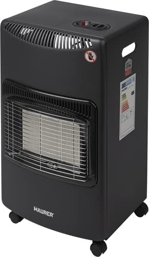 STUFA A GAS GPL, MAURER 4,2KW AD INFRAROSSI, MOBILE