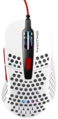 Xtrfy M4 RGB, souris filaire de gaming ultra-légère, conception ergonomique pour droitiers, capteur 3389 Pixart, rétro-éclairage RGB réglable, Tokyo (Limited Edition)