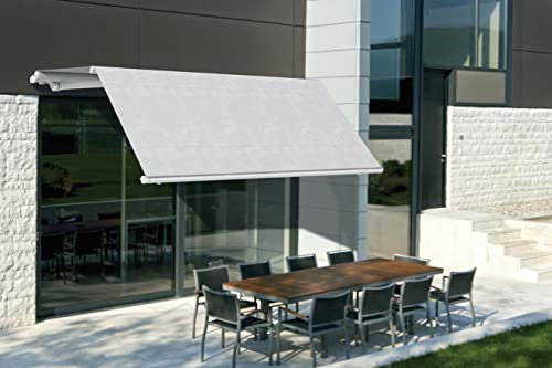 Tenda Da Sole A Bracci Estensibili Inclinati Modello Marcesa Tempotest Parà (L. 4 X S. 3,60)