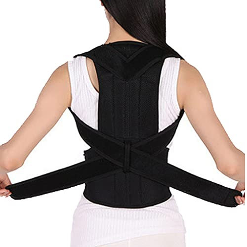 Haltungskorrektor für Männer und Frauen, Wirbelsäulen-Rückenstütze, Rückenbandage-Stützgürtel Schmerzlinderung für Nacken, Rücken, Schultern, verstellbare, atmungsaktive Hüftgurte (Size : XXXXL)