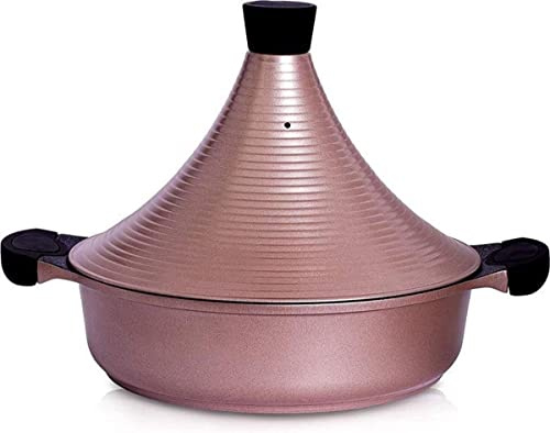 Aluminium Tajine Agadir- Rose Gold ist auch f r Induktion geeignet