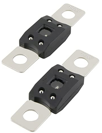 2 Stück SeKi Mega Schraubsicherung Hochstromsicherung 40A Ampere bis 58V DC - KFZ Auto LKW